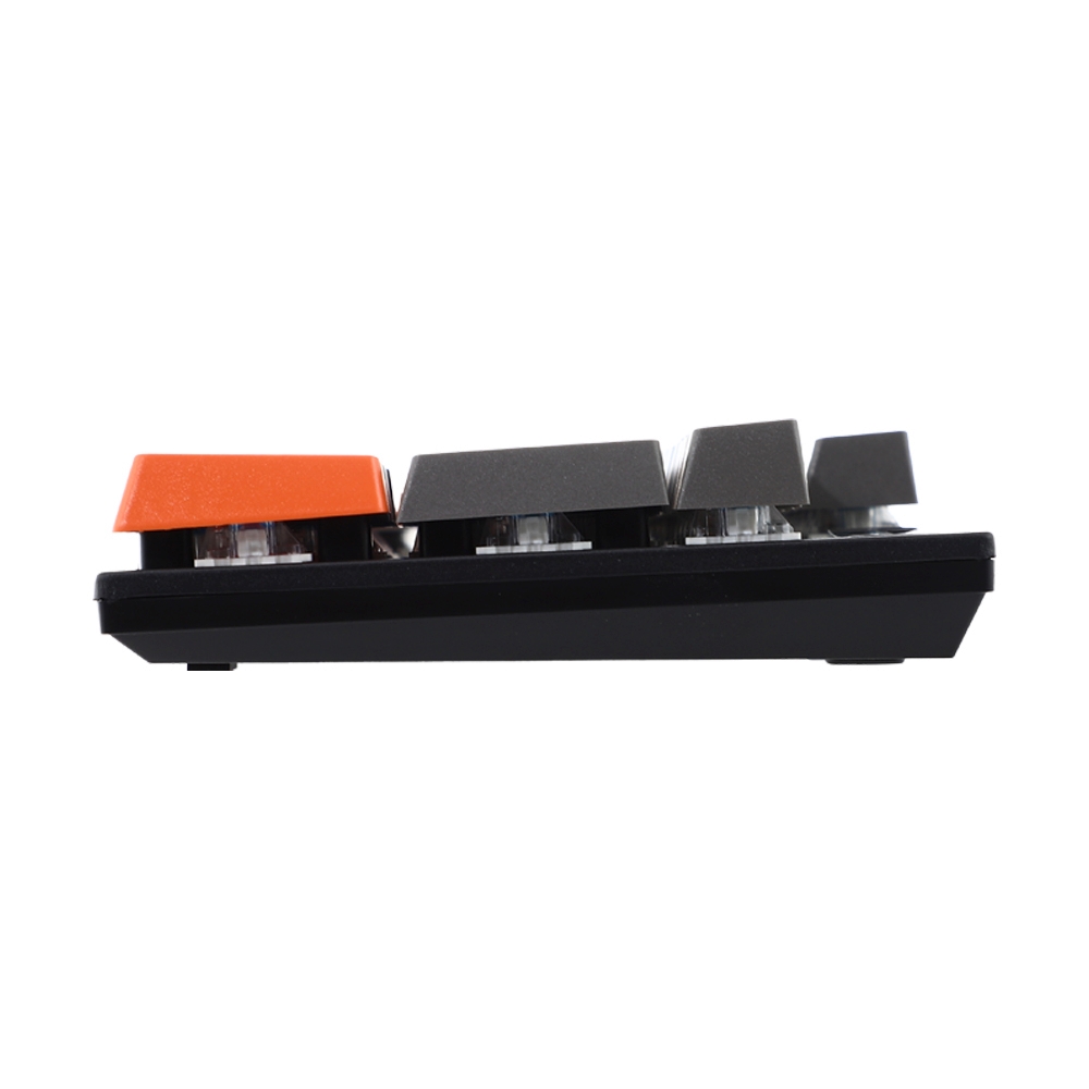 KEYBOARD NUBWO RHIANNON X62 BLACK GRAY ORANGE (BLUE SWITCH คีย์บอร์ด)