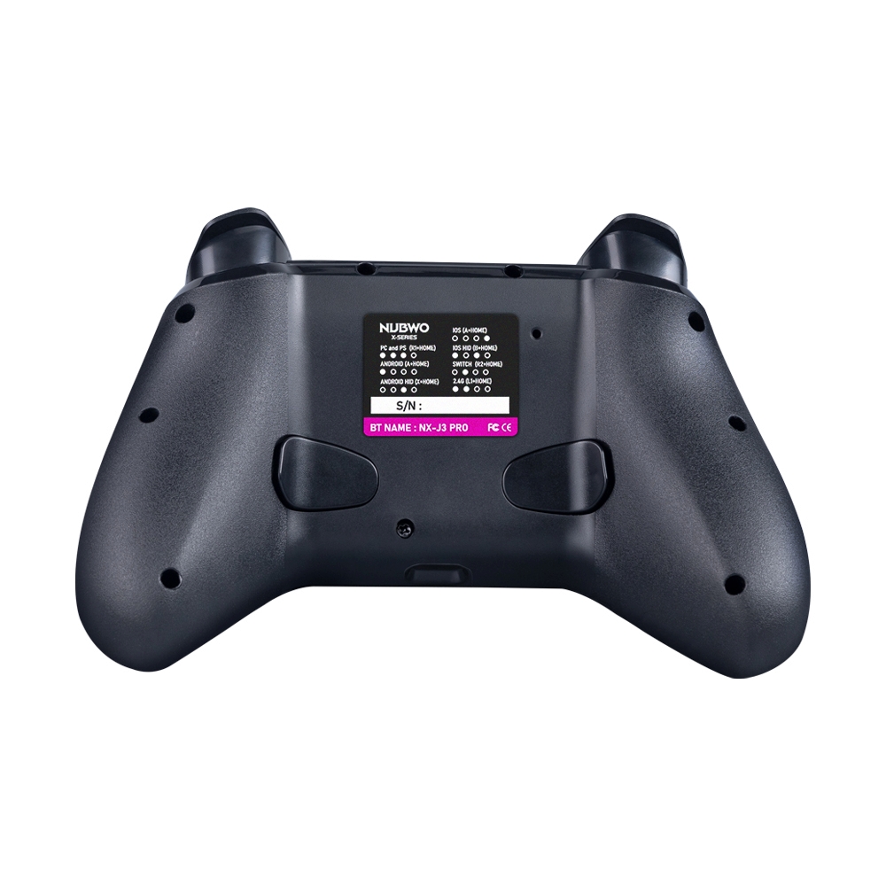 CONTROLLER WIRELESS NUBWO NX-J3 PRO ZURIEL BLACK
