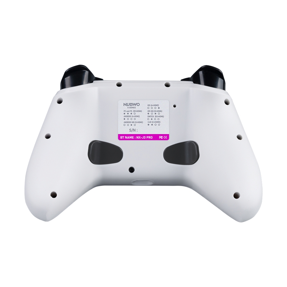 CONTROLLER WIRELESS NUBWO NX-J3 PRO ZURIEL WHITE