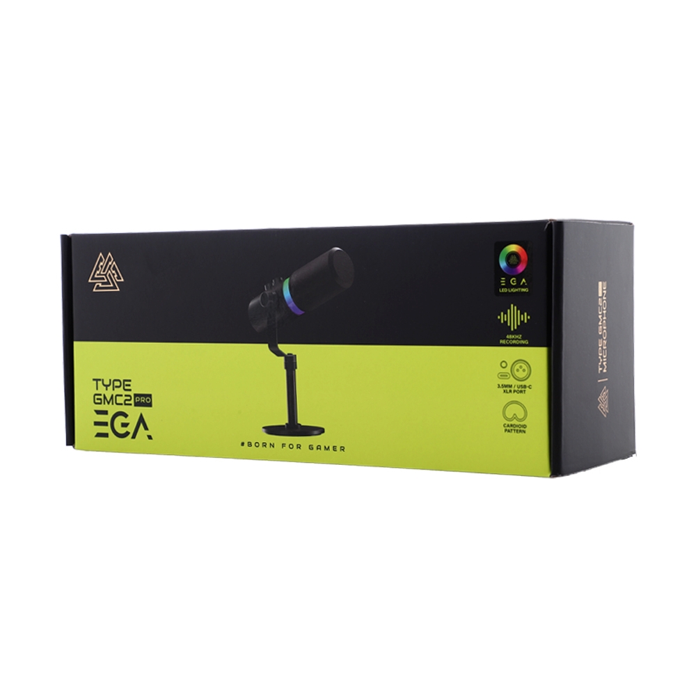 MICROPHONE EGA TYPEGMC2 PRO BLACK