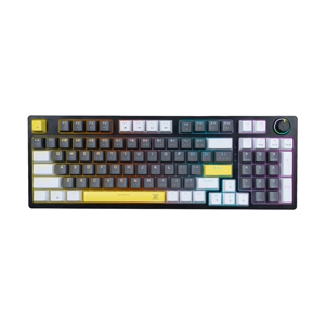 KEYBOARD NUBWO-X X801 GREY WHITE (RED SWITCH คีย์บอร์ด)