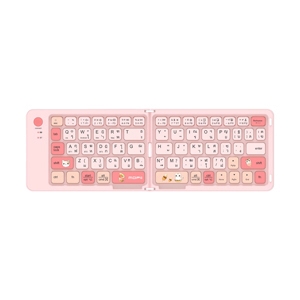 KEYBOARD WIRELESS MOFII Z1 BT FOLDIING PINK (BLUETOOTH)