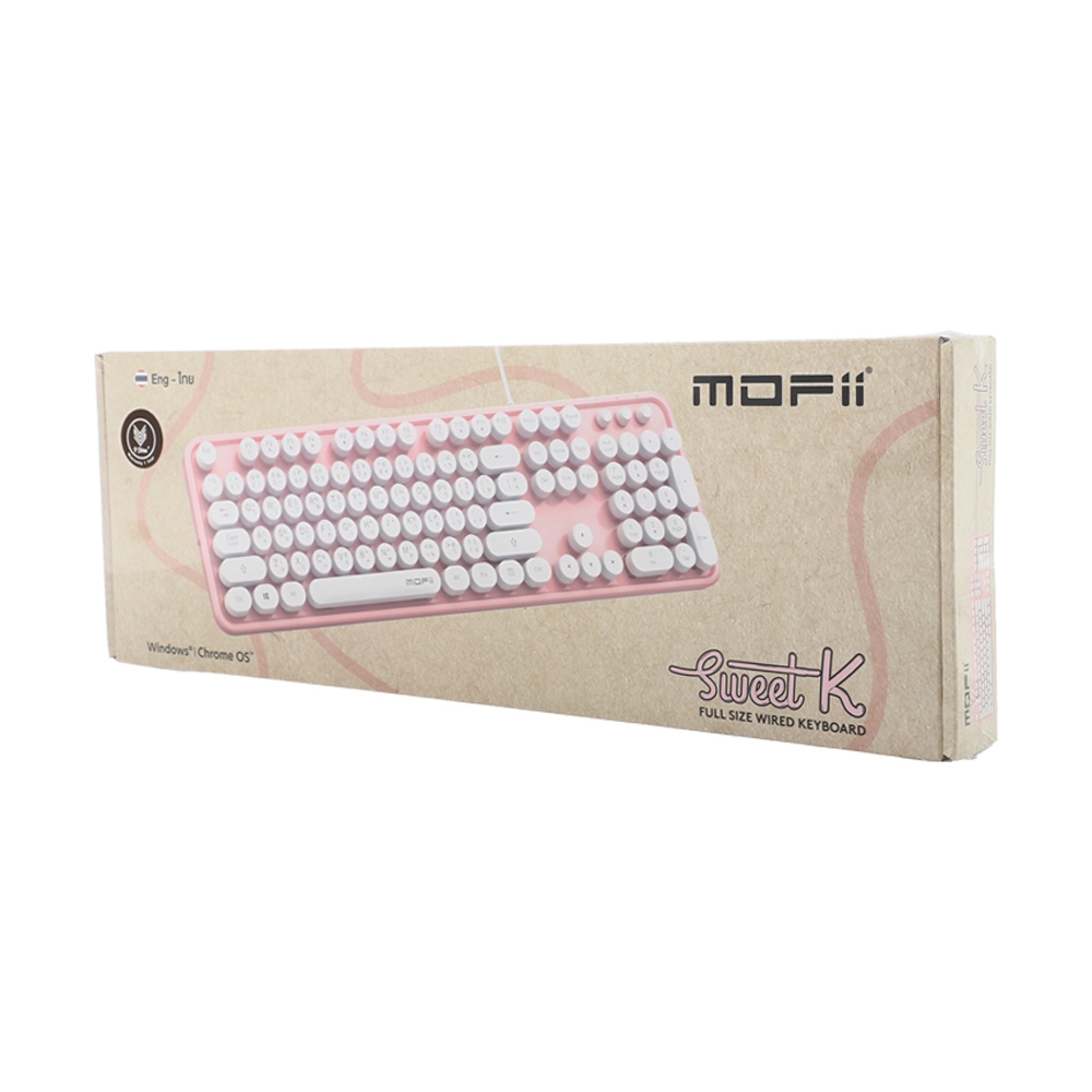 KEYBOARD MOFII SWEET K RETRO PINKMILK