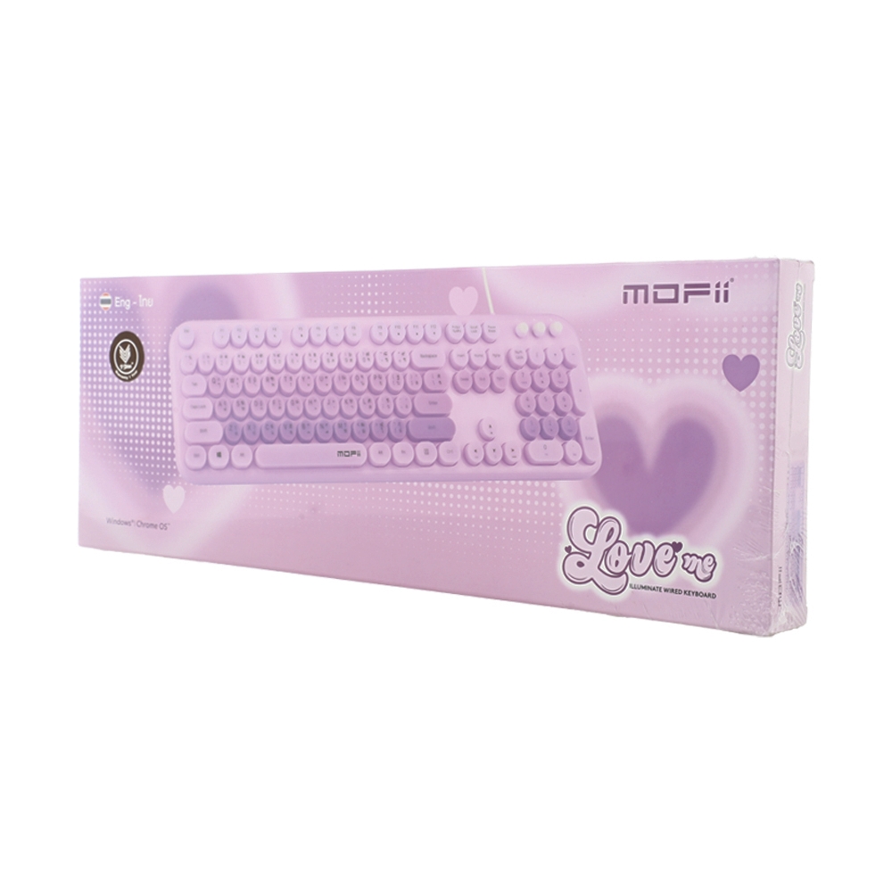 KEYBOARD MOFII LOVE ME ILLUMINATE PURPLE