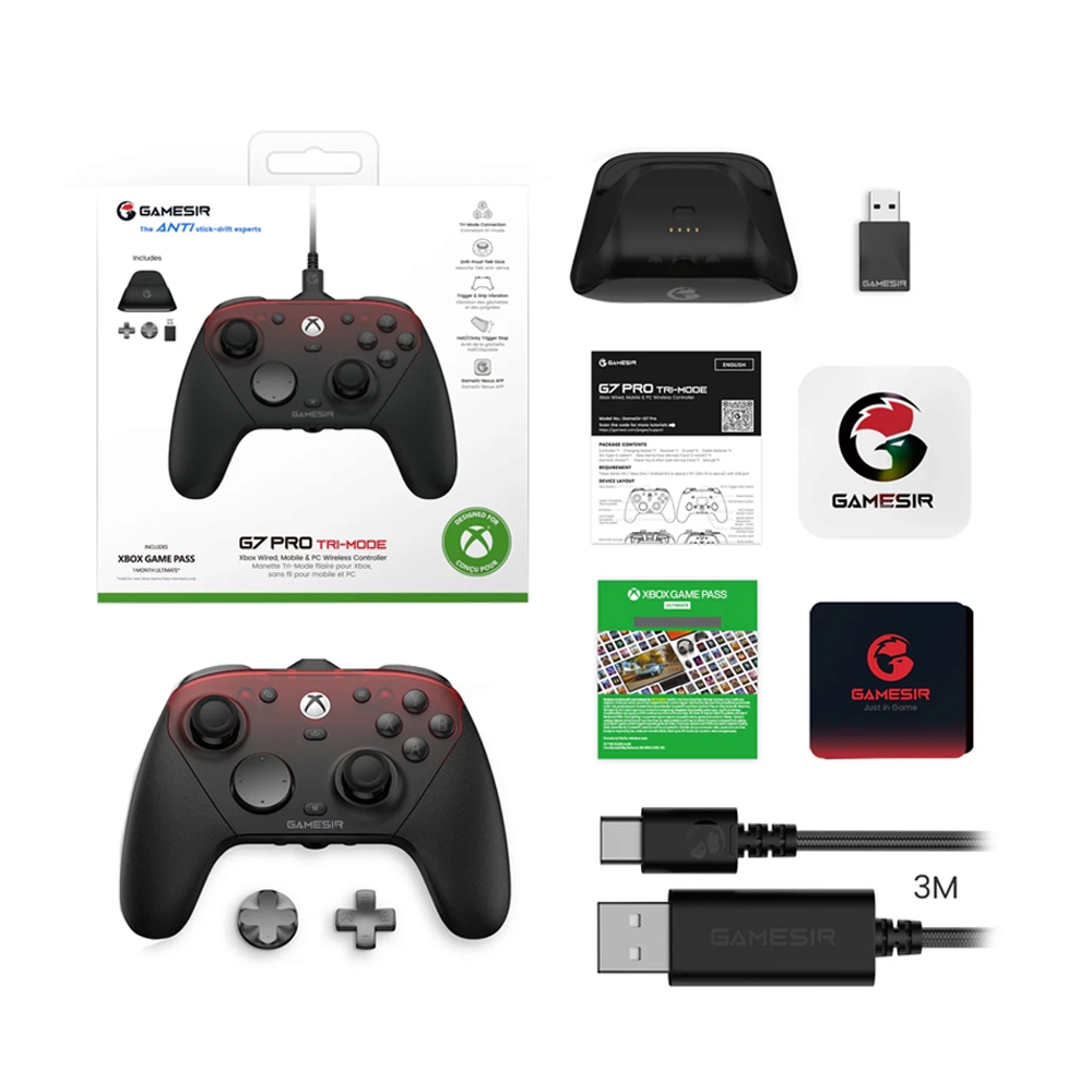 CONTROLLER WIRELESS GAMESIR G7 PRO GAME SHADOW EMBER