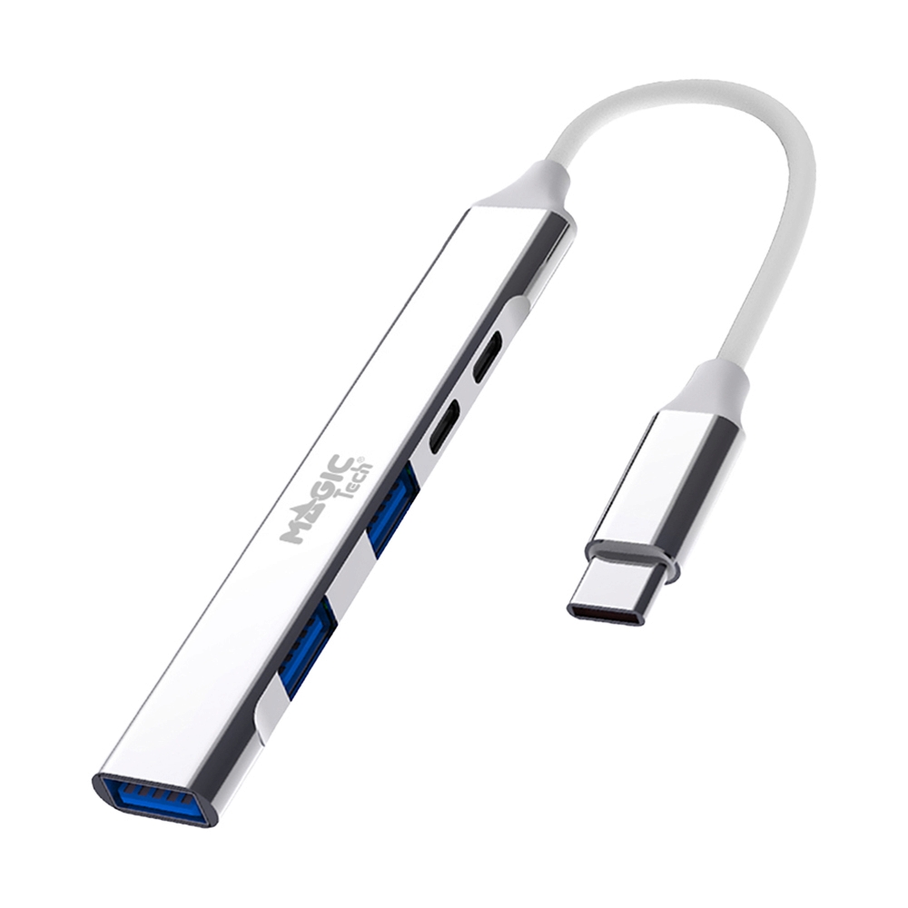 5 Port USB HUB v3.0 MAGICTECH (H134) Type-C White