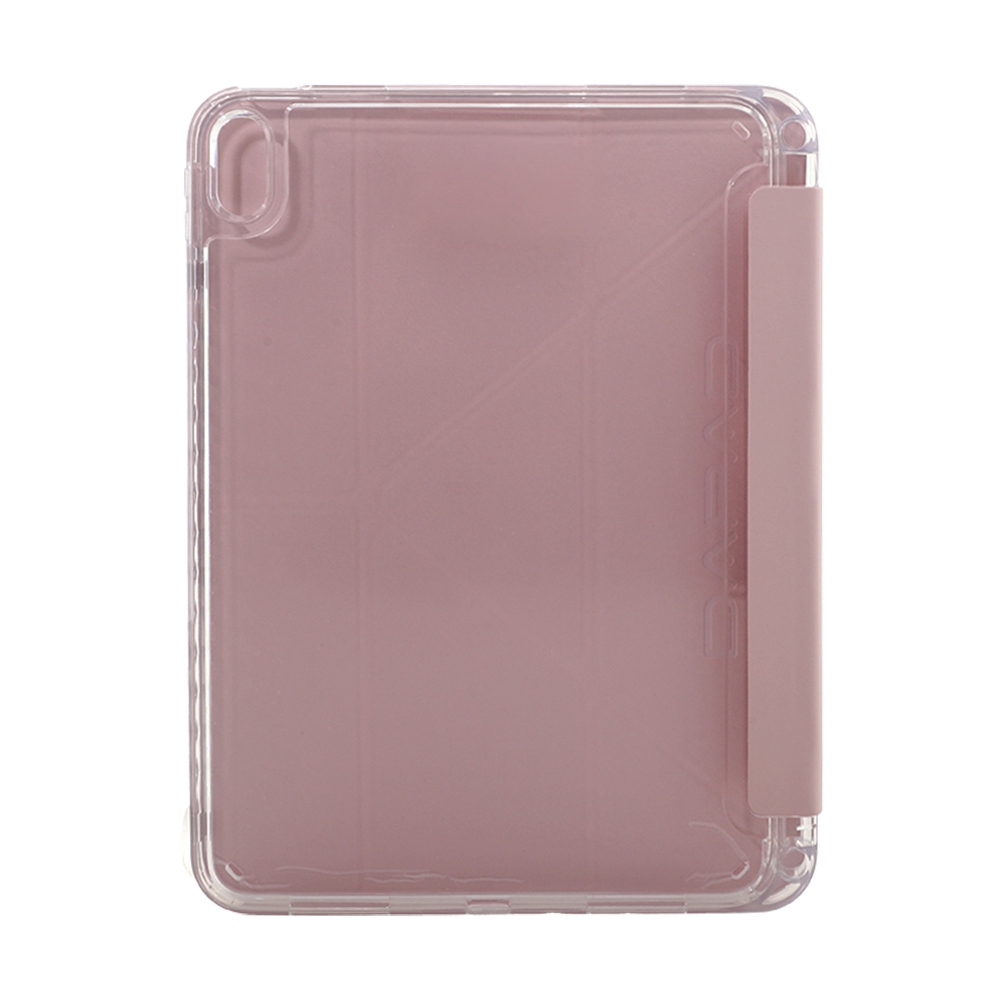 Case iPad Gen 10,11 (A14,A16) Twith Smooth Cover Clear - Pink