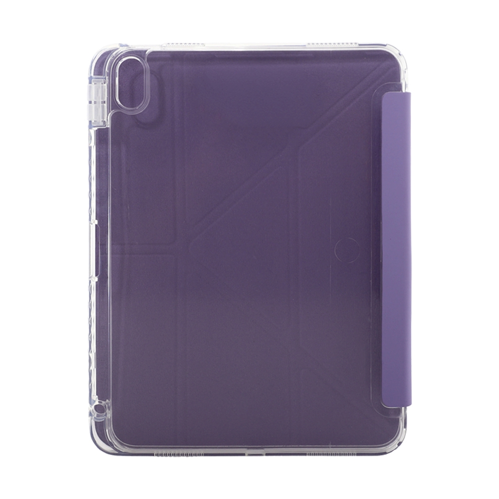 Case iPad Gen 10,11 (A14,A16) Twith Smooth Cover Clear - Purple