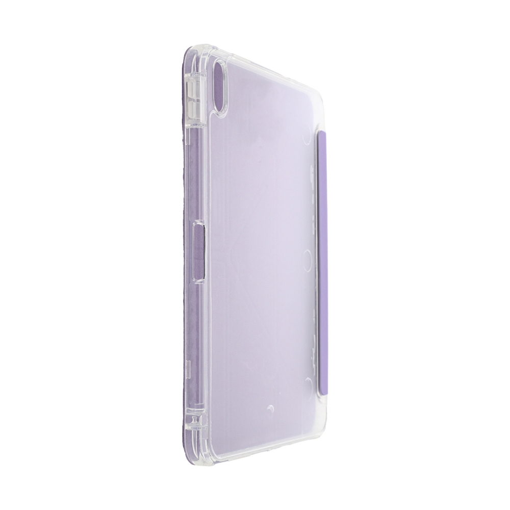 Case iPad Gen 10,11 (A14,A16) Twith Smooth Cover Clear - Purple