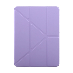 Case iPad Gen 10,11 (A14,A16) Twith Smooth Cover Clear - Purple