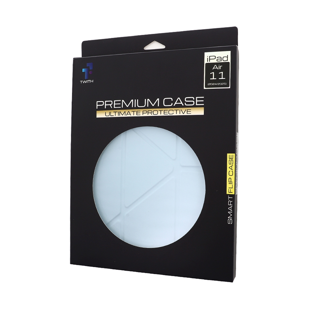 Case iPad Air 11" Twith Smooth Cover Clear - Blue