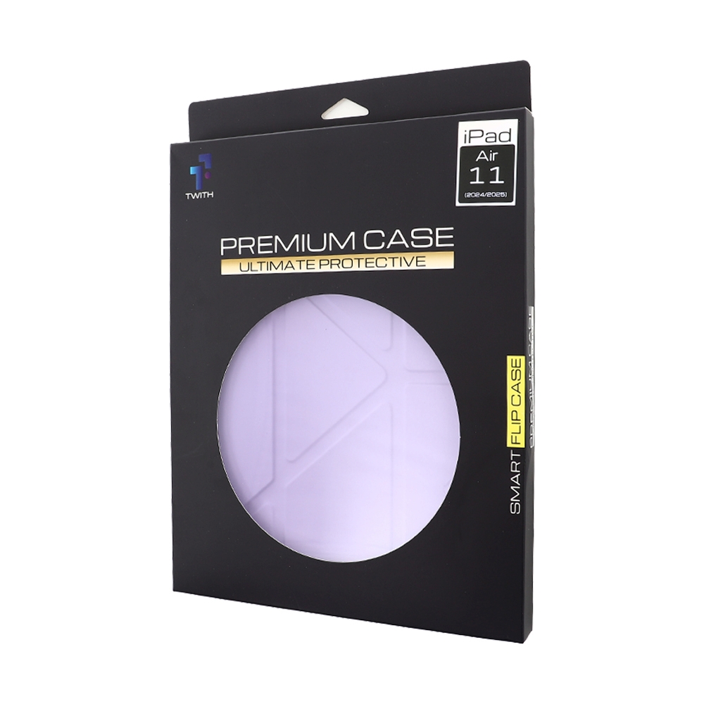 Case iPad Pro 11" Twith Smooth Cover Clear - Purple