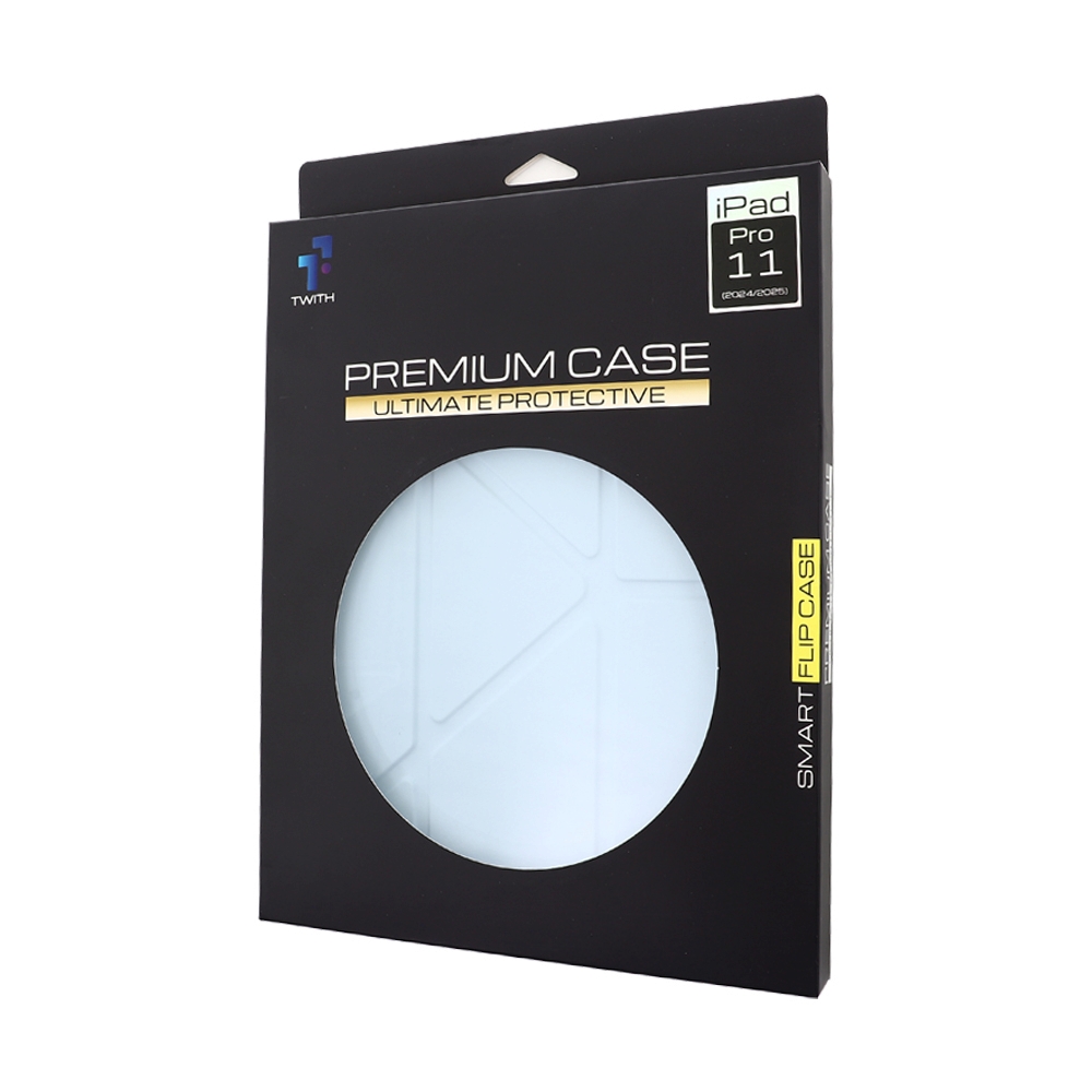 Case iPad Pro 11"  Twith Smooth Cover Clear - Blue
