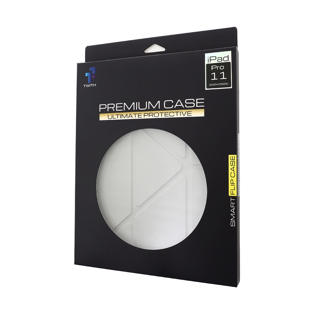 Case iPad Pro 11" Twith Smooth Cover Clear - Grey