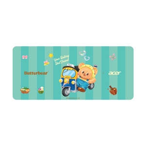 Mouse PAD (แบบยาว) ACER x Butterbear Style : TukTuk