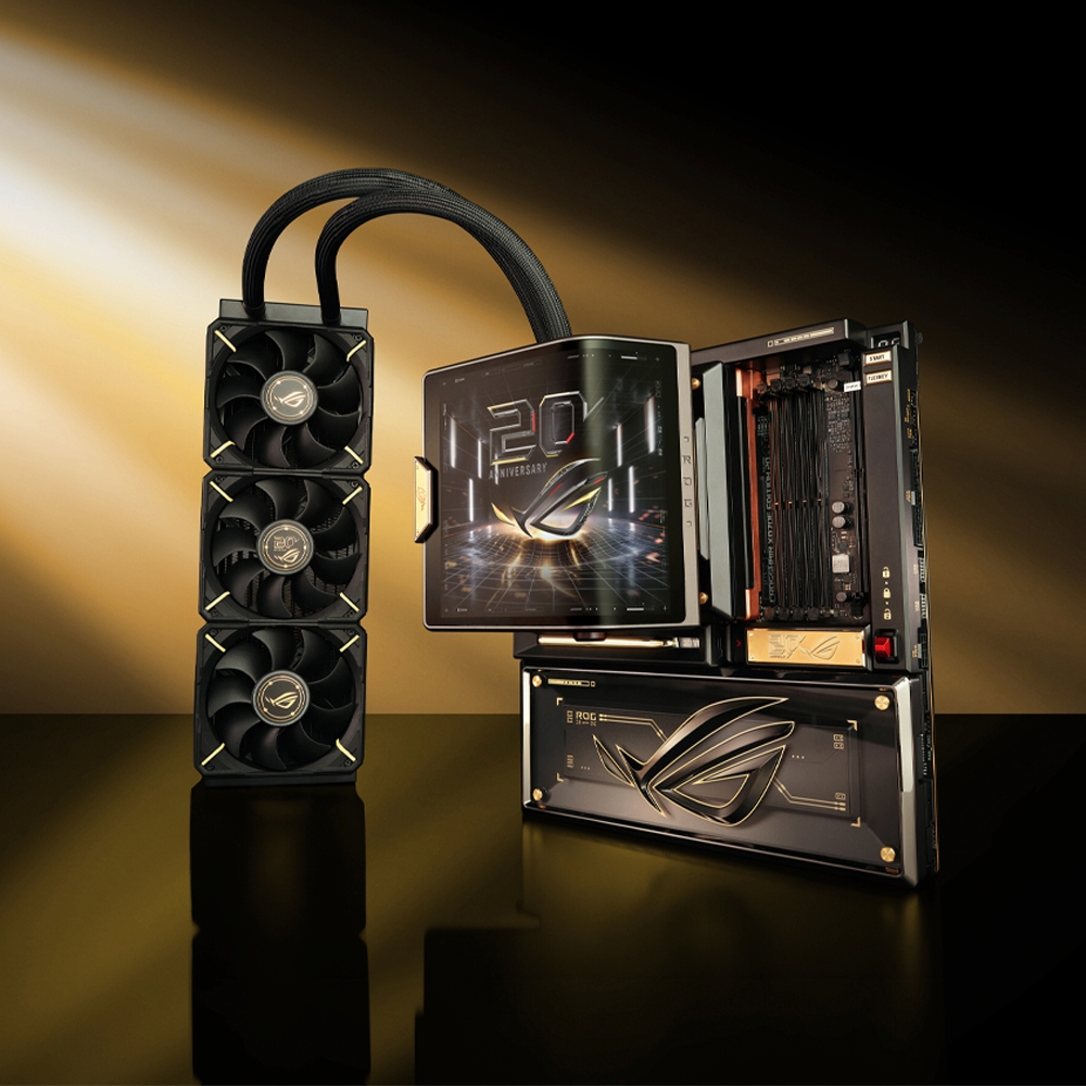 ROG 20th Anniversary Edition PC Set (ไม่รวม CPU RAM SSD)
