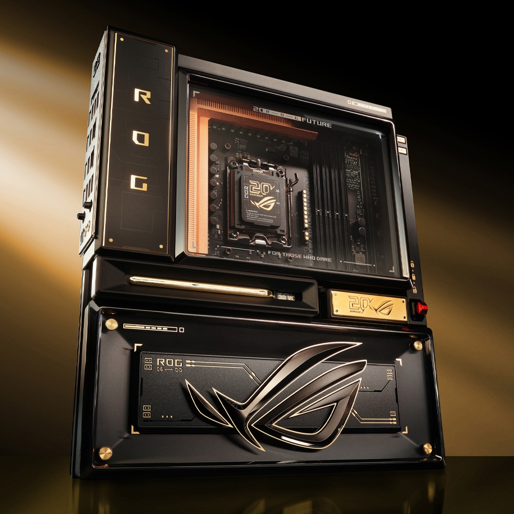 ROG 20th Anniversary Edition PC Set (ไม่รวม CPU RAM SSD)