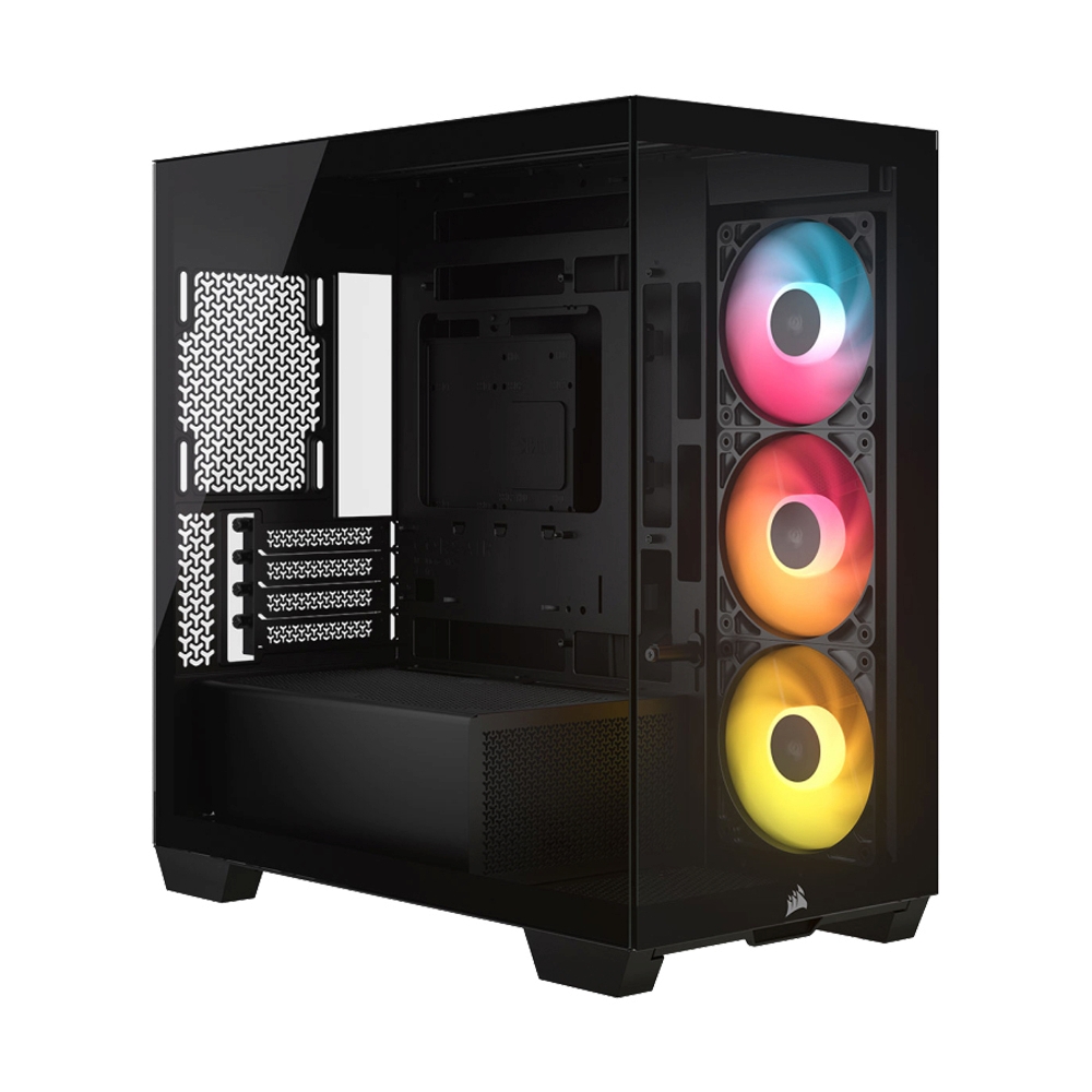 mATX CASE (NP) CORSAIR 2800X RS-R ARGB BLACK (CC-9011347-WW)