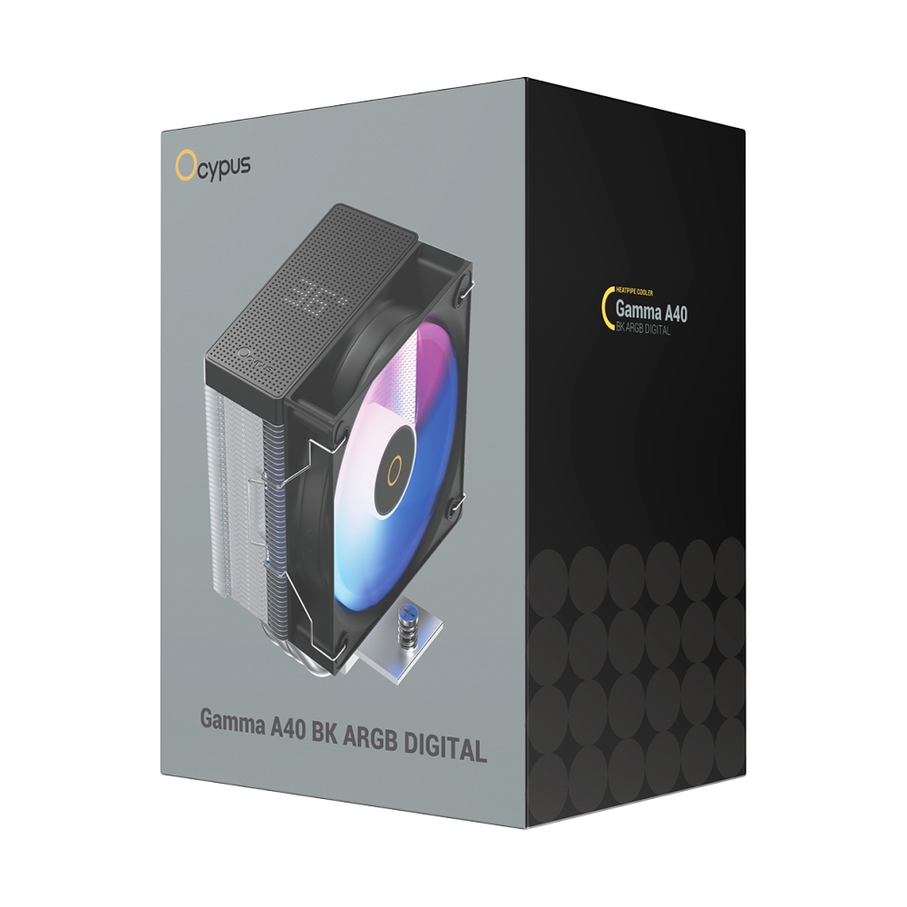 CPU COOLER OCYPUS GAMMA A40 ARGB DIGITAL BLACK