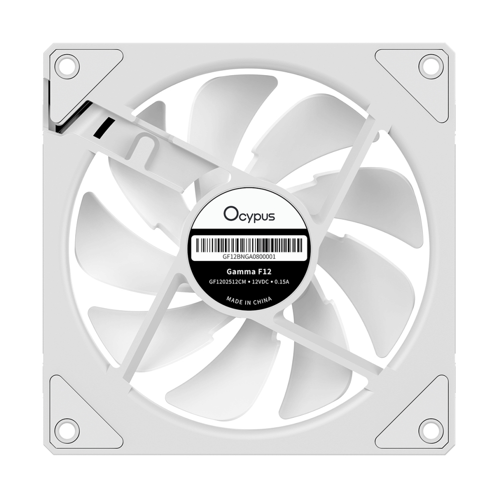 FAN CASE 12CM OCYPUS GAMMA F12 ARGB WHITE