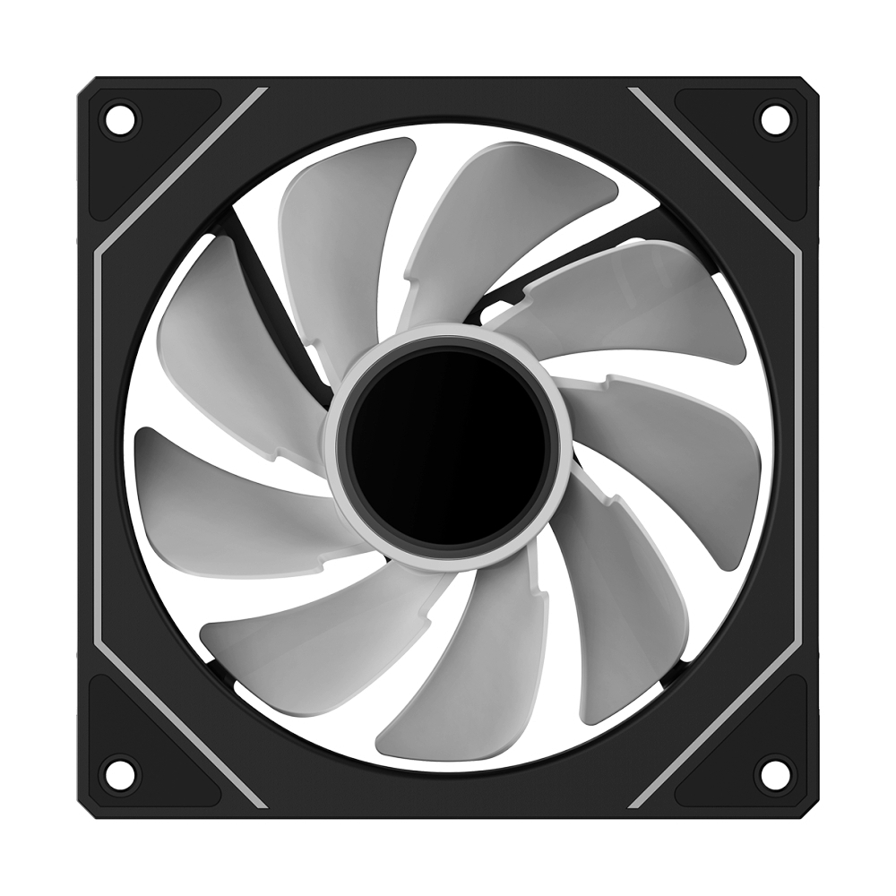 FAN CASE 12CM OCYPUS GAMMA F12 ARGB REVERSE BLADE BLACK