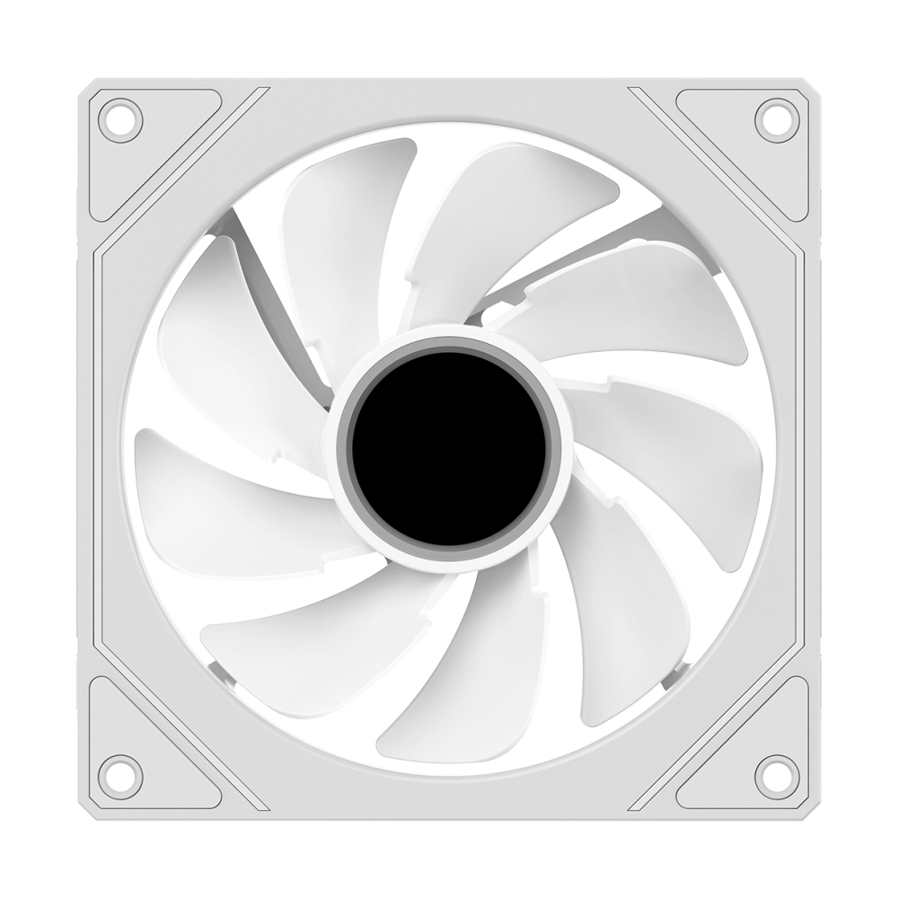 FAN CASE OCYPUS GAMMA F12 ARGB REVERSE BLADE WHITE