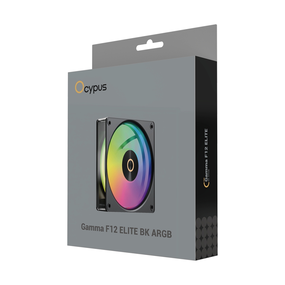 FAN CASE OCYPUS GAMMA F12 ELITE ARGB BLACK