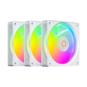FAN CASE OCYPUS GAMMA F12 ELITE ARGB WHITE 3 FAN PACK