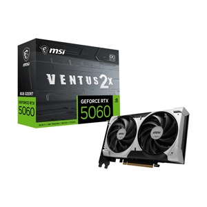VGA MSI GEFORCE RTX 5060 VENTUS 2X V1 OC - 8GB GDDR7