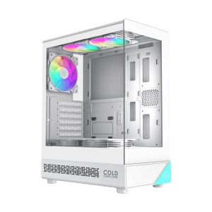 ATX CASE (NP) CUBIC C9 WHITE