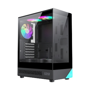 ATX CASE (NP) CUBIC C9 BLACK