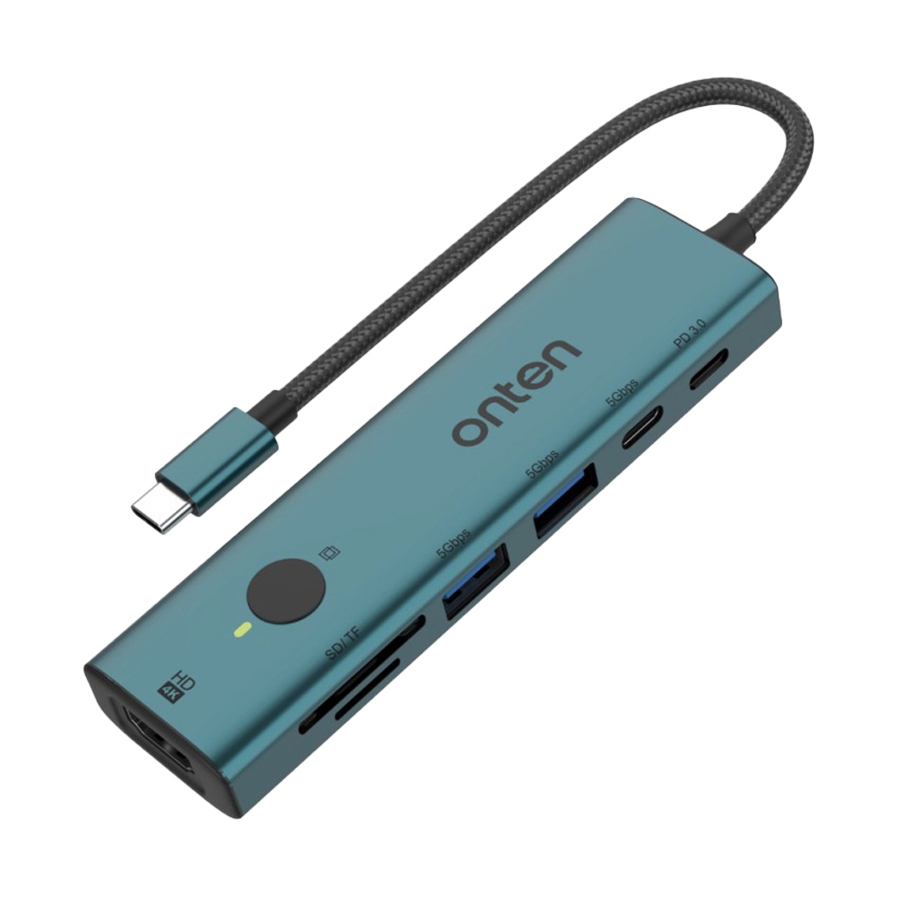 Converter Type-C 7 in 1 ONTEN (UC127+)