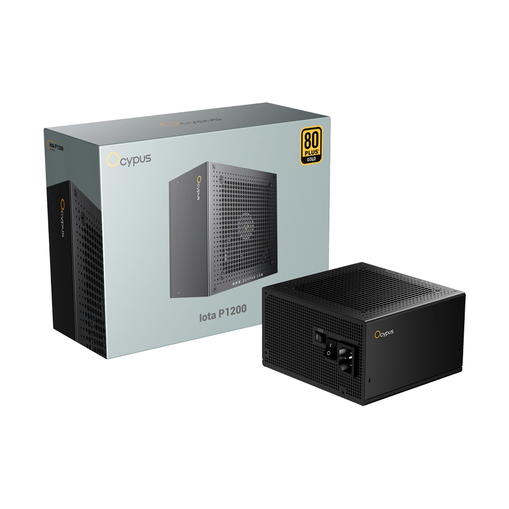 POWER SUPPLY (80+ GOLD) 1200W OCYPUS IOTA P1200 BLACK