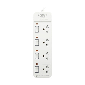 Power Bar ANITECH H2145 (5M) White