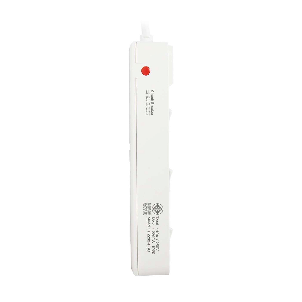 Power Bar ANITECH H2233-PRO (3M) White