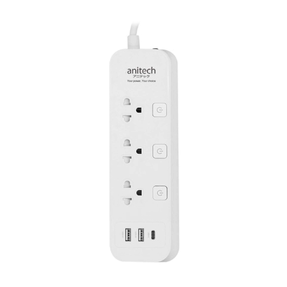 Power Bar ANITECH H5333 (3M) White