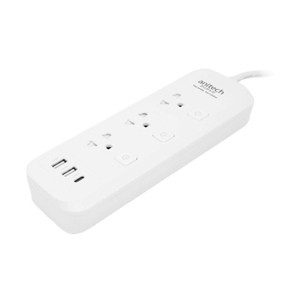 Power Bar ANITECH H5333 (3M) White
