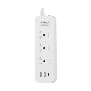 Power Bar ANITECH H5333 (3M) White