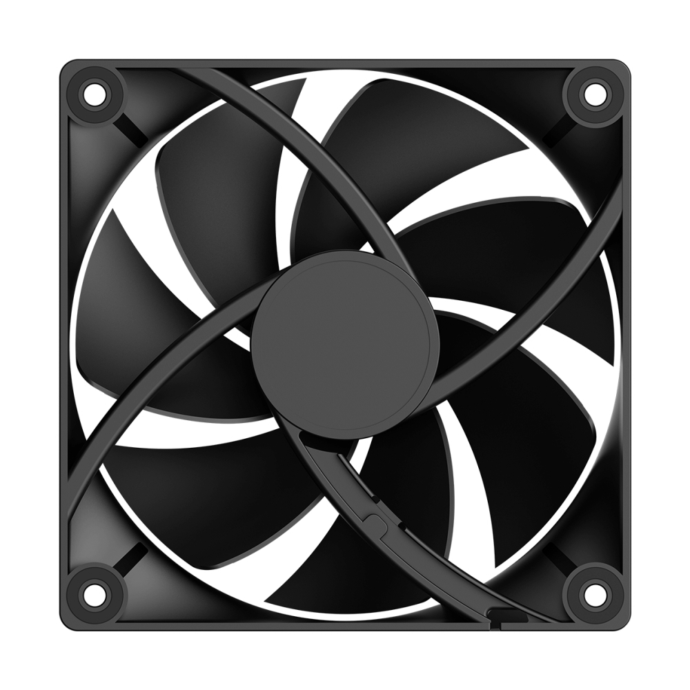 FAN CASE 12CM OCYPUS DELTA F12 BLACK