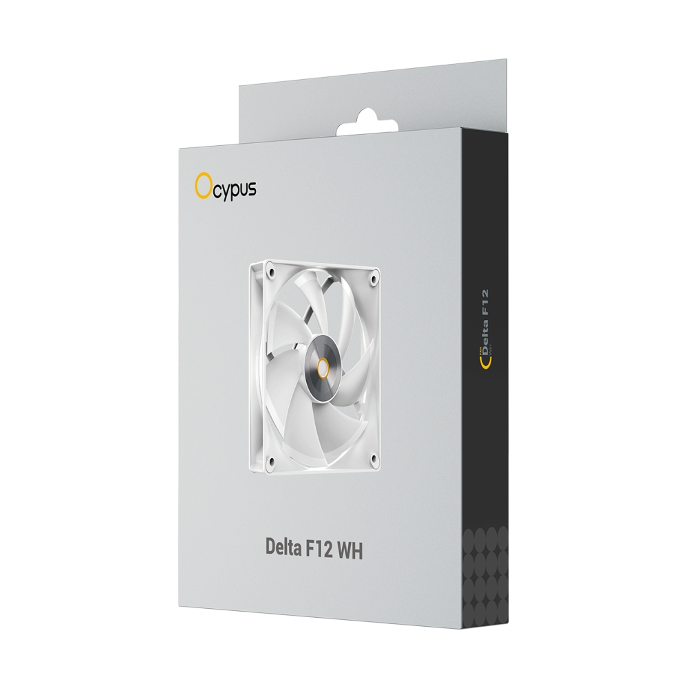 FAN CASE 12CM OCYPUS DELTA F12 WHITE