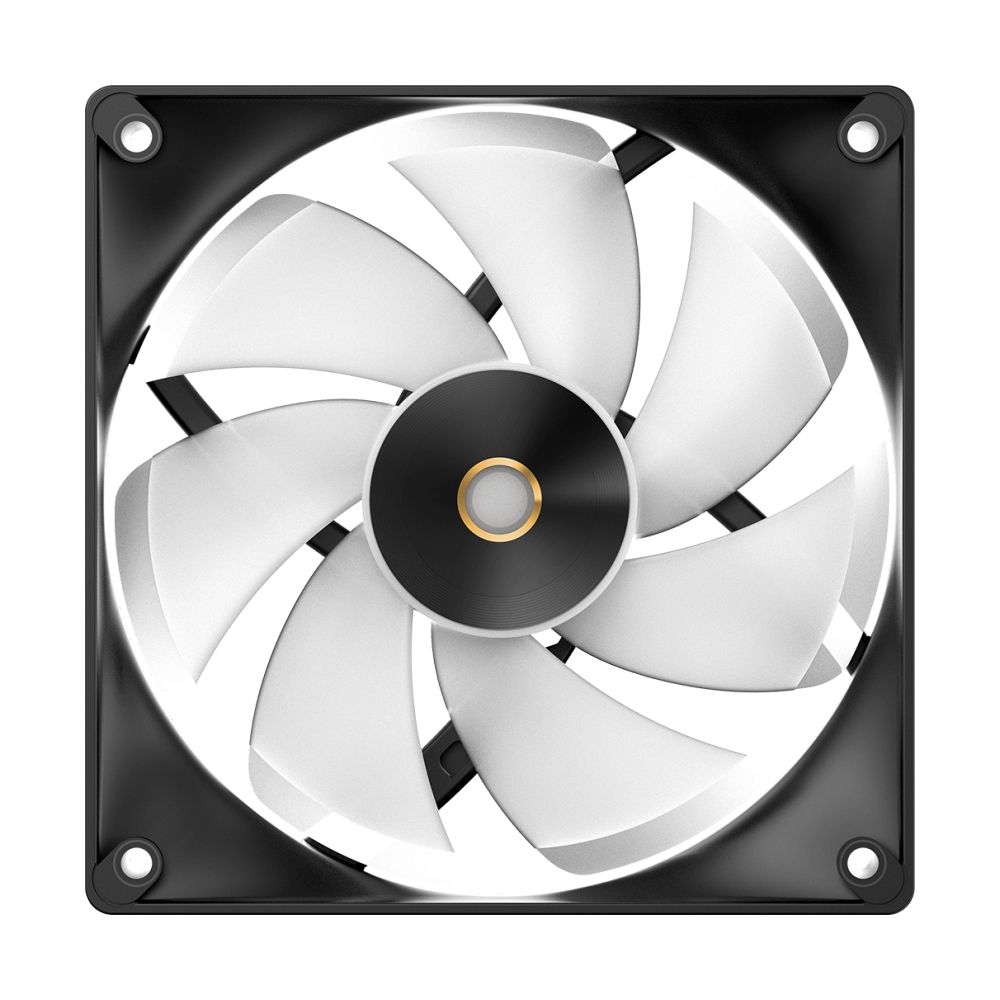FAN CASE 12CM OCYPUS DELTA F12 BLACK ARGB