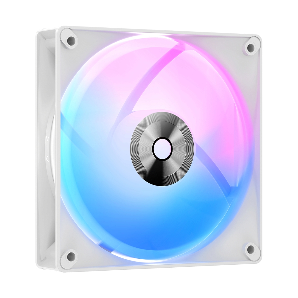 FAN CASE 12CM OCYPUS DELTA F12 WHITE ARGB