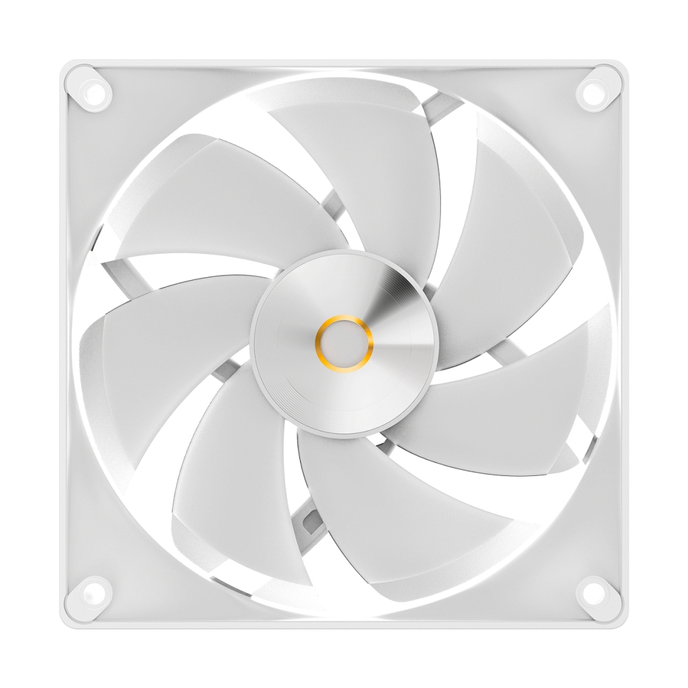FAN CASE 12CM OCYPUS DELTA F12 WHITE ARGB