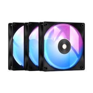 FAN CASE OCYPUS DELTA F12 BLACK ARGB 3 IN 1