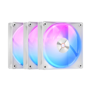 FAN CASE OCYPUS DELTA F12 WHITE ARGB 3 IN 1