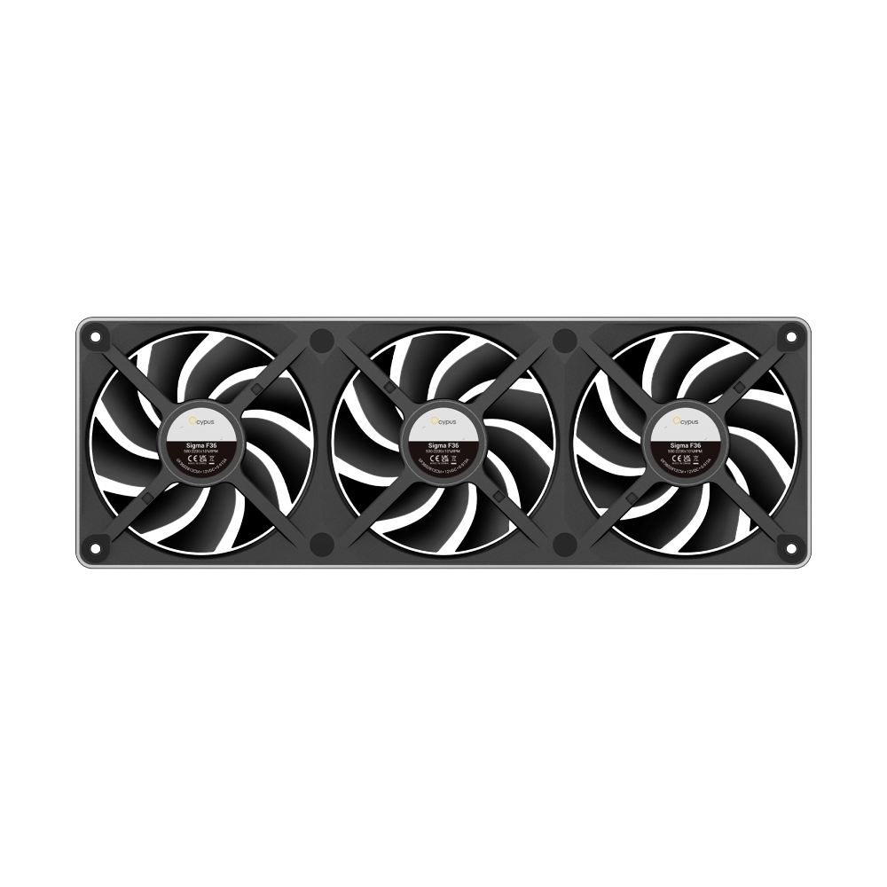 FAN CASE OCYPUS SIGMA F36 BLACK ARGB