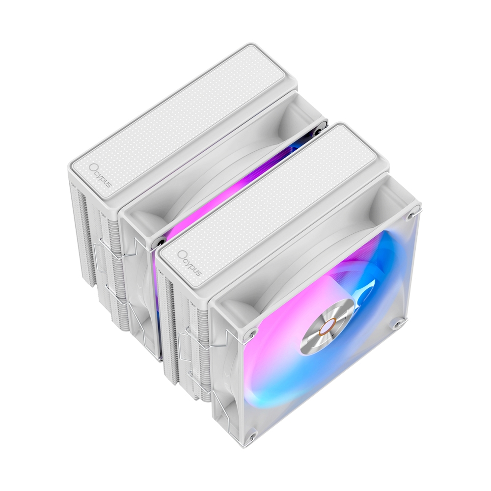 CPU COOLER OCYPUS DELTA A62 WHITE ARGB