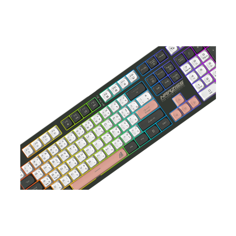 KEYBOARD SIGNO NARZISS KB-734GP (RUBBER SWITCH คีย์บอร์ด)