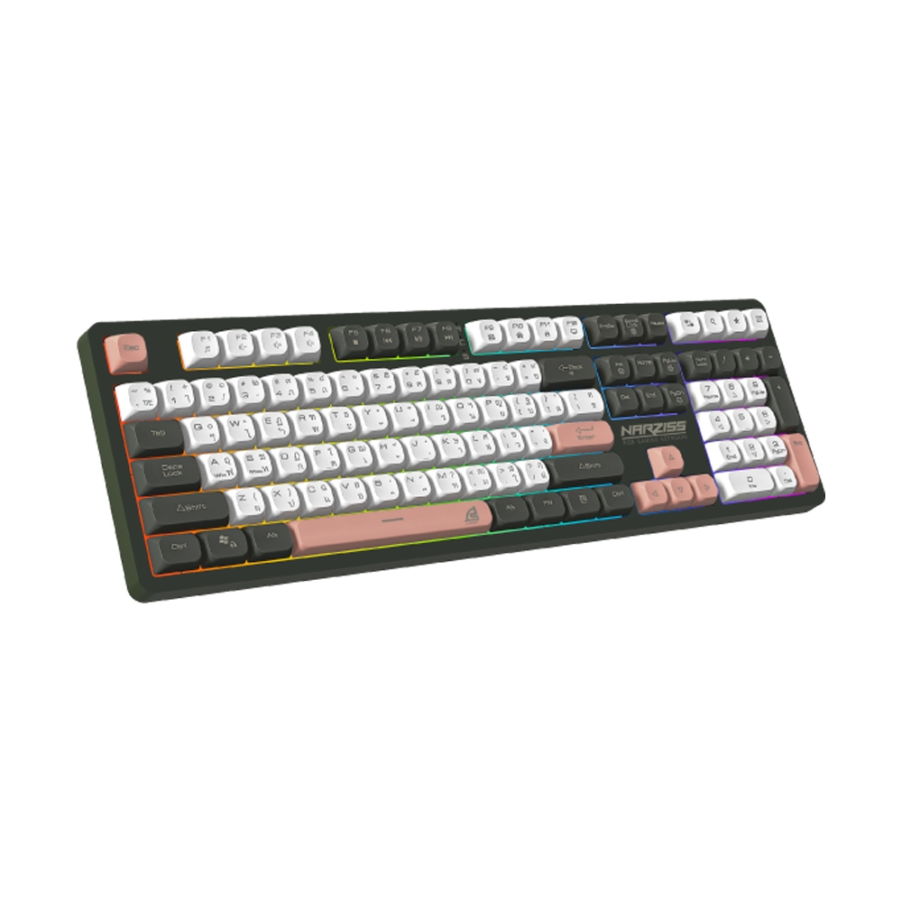 KEYBOARD SIGNO NARZISS KB-734GP (RUBBER SWITCH คีย์บอร์ด)