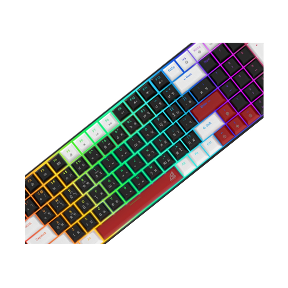 KEYBOARD WIRELESS BLUETOOTH SIGNO MAXXUS KB-740BLK P (PINK SWITCH คีย์บอร์ด)